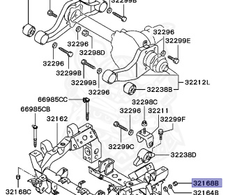 Mitsubishi - Pajero - V73W - 2000 - LRUVQ - 6G72