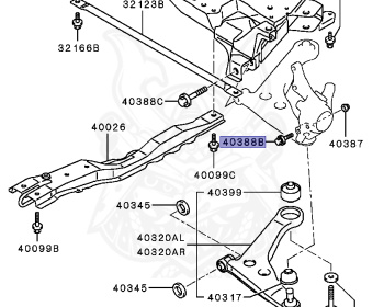 Mitsubishi - Airtrek - CU2W - 2002 - LYXFZ - 4G63