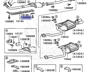 Mitsubishi - Starion - A182A - 1988 - MNJ - G63B