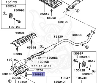 Mitsubishi - Mirage - CJ1A - 1995 - MRUE3 - 4G13
