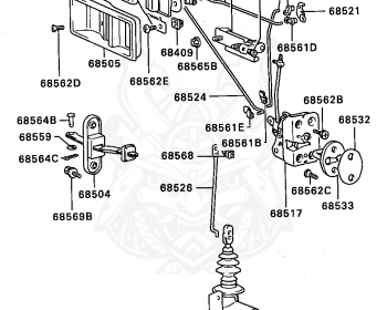 Mitsubishi - Pajero - L049G - 1982 - WMNTJ - 4D56