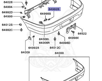 Mitsubishi - Mirage - CA4A - 1991 - MNDH - 4G92