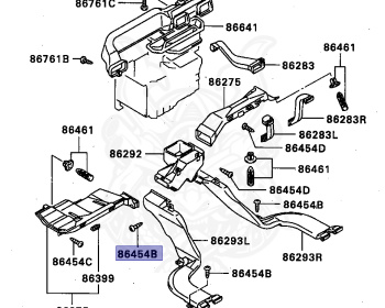 Mitsubishi - Pajero Evolution - V55W - 1991 - GNXH - 6G74