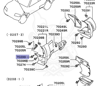 Mitsubishi - Pajero - V75W - 1999 - LRDCQ7 - 6G74