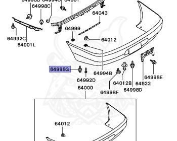 Mitsubishi - Galant - E53A - 1992 - PRHE - 6A11
