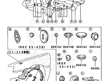 Mitsubishi - Galant - E13A - 1983 - SKHTG - G62B