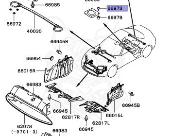 Mitsubishi - FTO - DE3A - 2000 - HYXM4 - 6A12