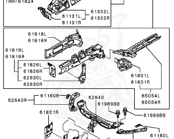 Mitsubishi - Outlander - CW5W - 2005 - XTHHZ - 4B12