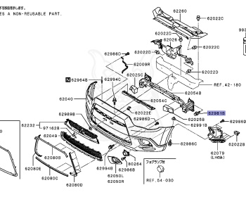Mitsubishi - RVR - GA3W - 2010 - XTHH - 4B10