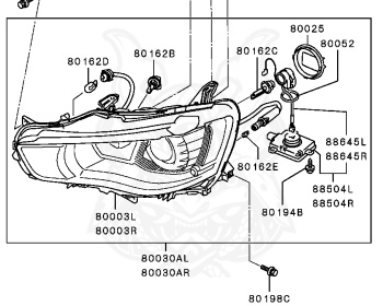 Mitsubishi - Outlander - CW5W - 2008 - XTHHZ1 - 4B12