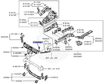 Mitsubishi - RVR - GA3W - 2013 - XTSHZ - 4B10