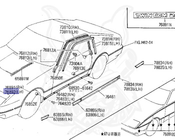 Nissan - Fairlady Z - Z31 - 1985 - Z - MANUAL TRANSMISSION(MT) - Hyojiun Roof (Z#) - VG20T