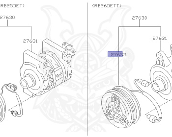 Nissan - Skyline - R34 25GT - ENR34 - 2000 - 25GT - 4 DOOR SEDAN(4S) - AUTOMATIC-FLOOR SHIFT(AT.F4) - High cast, 2-link (IRS.2WD) - RB25DE