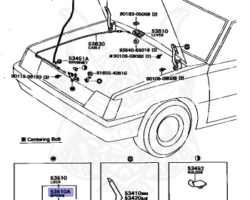 Toyota - Tercel - AL25 - 1987 - VE TYPE - 4 DOOR - Automatic - 3AU