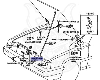 Toyota - Camry - SV11 - 1984 - ZX TYPE - 4-DOOR - Manual - 2SELU