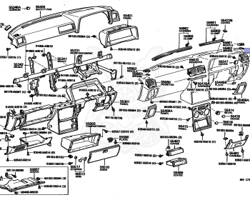 Toyota - Carina - AA60 - 1981 - SIDE GLASS - COUPE - Manual - 3AU