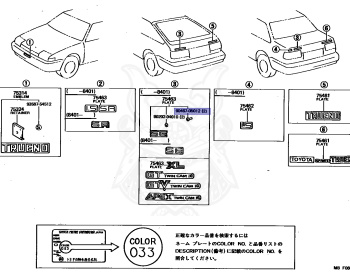Toyota - Corolla Levin - AE86 - 1984 - GTV TYPE - 3-DOOR - Manual - 4AGEU