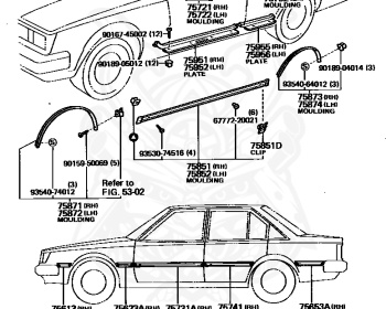 Toyota - Carina - AA63 - 1983 - GT TYPE - SEDAN - Manual - 4AGEU