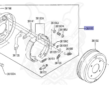 Nissan - Safari - Y60 - 1997 - Type 2 - Wagon Standard Roof (W/LR) - AUTOMATIC TRANSMISSION(AT) - RD28T