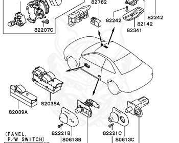 Mitsubishi - Mirage - CJ4A - 1997 - DNJH - 4G92