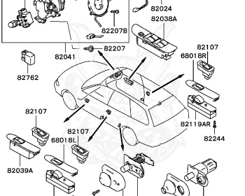 Mitsubishi - Libero - CD5W - 1994 - HLNHE - 4G93