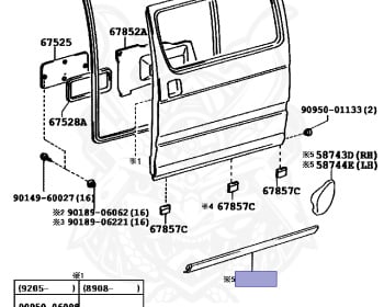 Toyota - Hiace - KZH100G - 1996 - SUPER CUSTOM MOON  ROOF TYPE - 4-DOOR - Automatic - 1KZTE