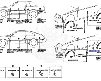 Toyota - Celica - MA61 - 1981 - GT TYPE - LIFTBACK - Manual - 5MGEU