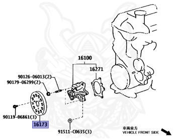 Toyota - ist - NCP65 - 2004 - F TYPE - 1NZFE