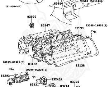 Toyota - Corolla - AE101 - 1991 - SE-G TYPE - 4-DOOR(SEDAN) - Automatic - 4AFE