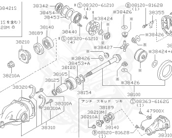 Nissan - Skyline - R32 GTS - R32 - 1989 - GTS - 2-door sports coupe (2K) - 2 WHEEL DRIVE(2WD) - AUTOMATIC TRANSMISSION(AT) - RB20D