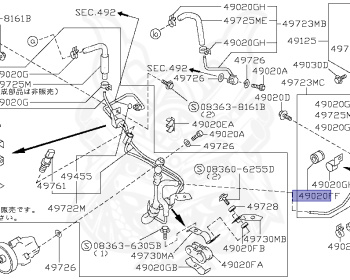 Nissan - Cedric/Gloria - Y32 - 1993 - BRO TYPE - HARDTOP(K) - AUTOMATIC-FLOOR SHIFT(AT.F4) - IRS TYPE(IRS) - STANDARD GRADE(STD) - VG30DT