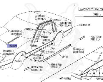 Nissan - Fairlady Z - Z31 - 1985 - ZR1 - MANUAL TRANSMISSION(MT) - Hyojiun Roof (Z#) - RB20DT