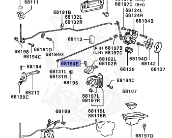 Mitsubishi - Galant - E11A - 1986 - SKJG - 4G32