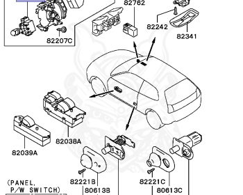 Mitsubishi - Mirage - CJ4A - 1999 - MNGH - 4G92