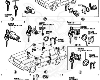 Toyota - Carina - TA63 - 1985 - GT TURBO TYPE - SEDAN - Manual - 3TGTEU