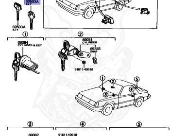 Toyota - Corona - TT142 - 1982 - GT TURBO TYPE - HARDTOP - Manual - 3TGTEU