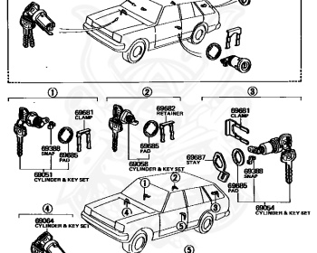 Toyota - Starlet - KP62V - 1981 - STANDARD TYPE - 4-DOOR - Manual - 3KHJ