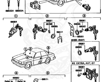 Toyota - Chaser - GX71 - 1984 - AVANT TYPE - HARDTOP - Manual - 1GGEU