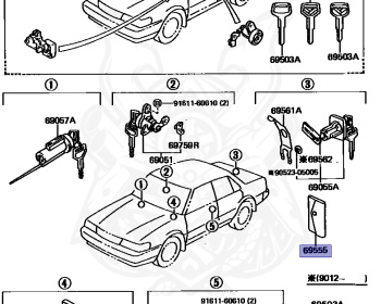 Toyota - Chaser - LX80 - 1989 - XL TYPE - HARDTOP - Manual - 2L