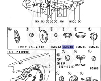 Mitsubishi - Galant - E15A - 1983 - SNGTG - G63B