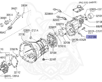 Nissan - Fairlady Z - Z31 - 1989 - ZR - MANUAL TRANSMISSION(MT) - T-bar roof (KZ#) - VG30D