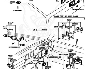 Toyota - Celica - AA63 - 1984 - GT TYPE - LIFTBACK - Manual - 4AGEU