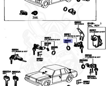 Toyota - Crown - MS112 - 1981 - SUPER SALOON TYPE - 4-DOOR - Automatic - 5MEU