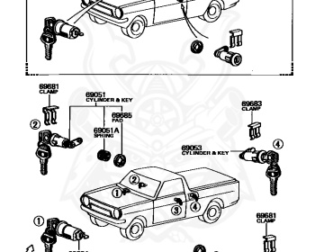 Toyota - Publica - KP37 - 1979 - STANDARD TYPE - PICKUP - Manual - 3KHJ