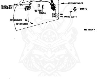 Toyota - Starlet - EP71 - 1987 - SI TYPE - 3-DOOR - Manual - 2EELU