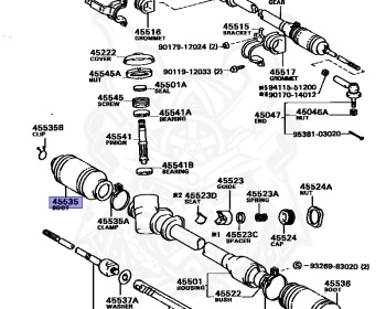 Toyota - Carina - AT150 - 1987 - SIDE GLASS - 4-DOOR - Manual - 3ALU