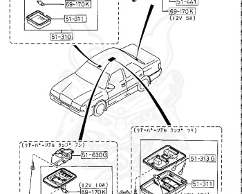 Mazda - Luce - HCEP - Jul-1986 - Right hand - FE