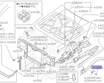 Nissan - Cedric/Gloria - Y31 - 1991 - BRO TYPE - HARDTOP(K) - AUTOMATIC TRANSMISSION(AT) - RD28