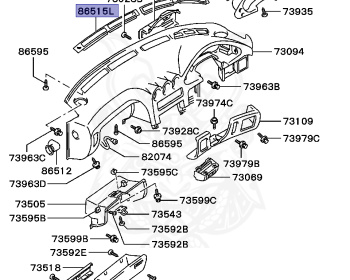 Mitsubishi - GTO - Z16A - 1991 - MJGF - 6G72