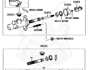 Genuine Celica ST202 Drivetrain OEM parts supplied from Japan